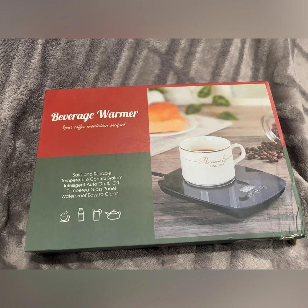 Coffee Mug Warmer for Desk with Heating Function 25Watt Electric Beverage Warmer